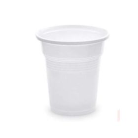 Pohár műanyag 1dl 100db fehér