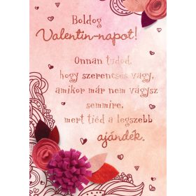 Valentin napi képeslap idézettel, G Cardex