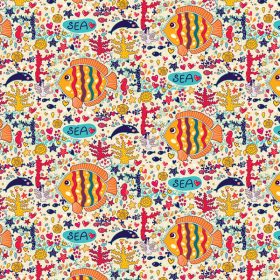 Cardex csomagoló 100x70cm, Halacskás