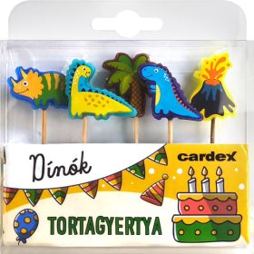 Dínós tortagyertya