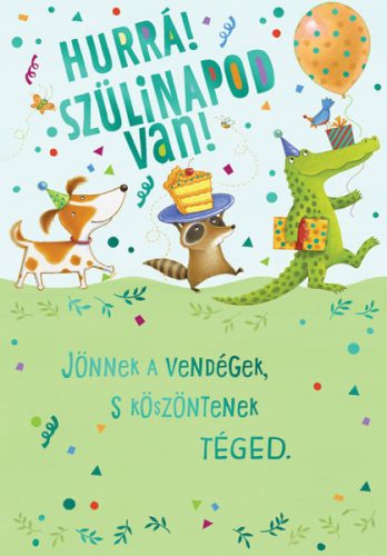 Képeslap, Hurrá szülinapod van!