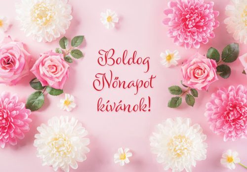 Képeslap, Boldog Nőnapot Kvánok!