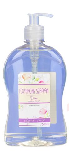 Folyékony szappan, 500 ml, fehér, Dalma