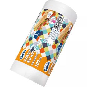 Hűtő- és uzsonnástasak, 100 db, 5 l, Glossy