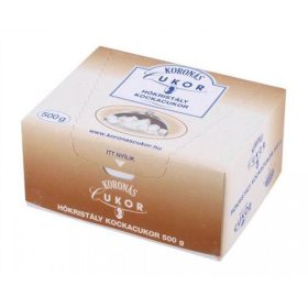 Kockacukor, 0,5 kg, KORONÁS CUKOR
