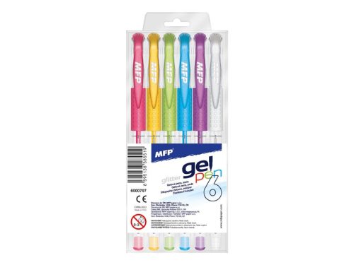 Zseléstoll szett 6 db, glitteres