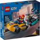 LEGO City Gokartok és versenypilóták