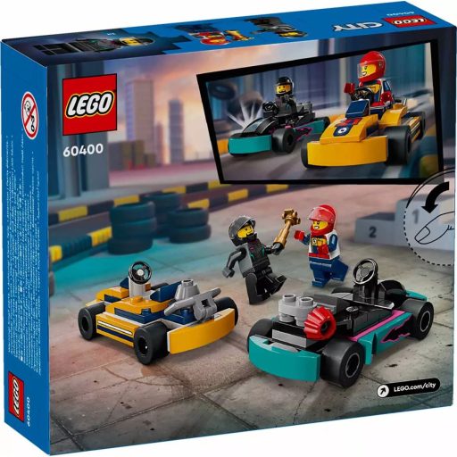 LEGO City Gokartok és versenypilóták