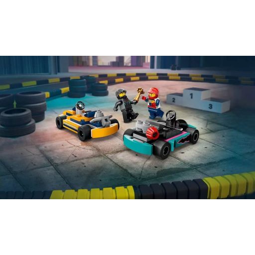 LEGO City Gokartok és versenypilóták