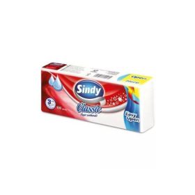 Papírzsebkendő, Sindy Classic, 100 lap, 3 réteg