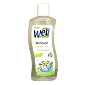 Tusfürdő, 1 l, Sensitive, Well Cosmetics