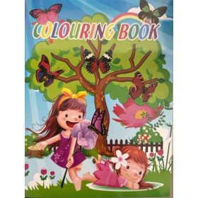 Kifestő füzet, pillangók matricákkal