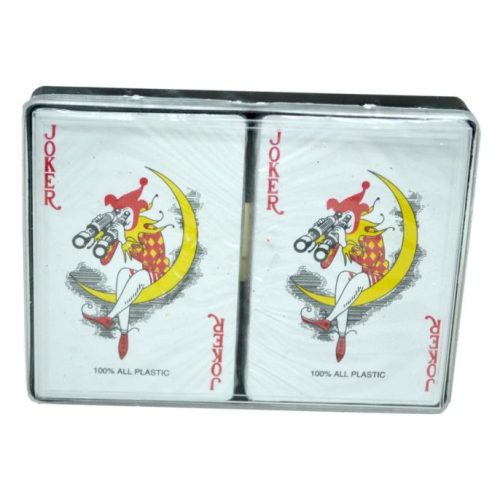 Francia kártya csomag, plasztik dobozban