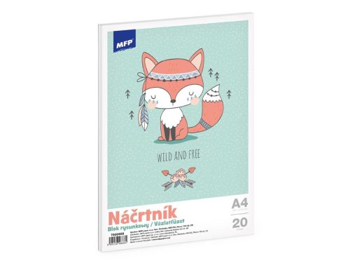 Vázlatfüzet MFP A4/20 lap