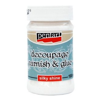   Ragasztólakk, dekupázs/decoupage, selyemfényű, Pentart, 100 ml