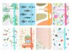 Gumis notesz A7 vonalas, 80lap