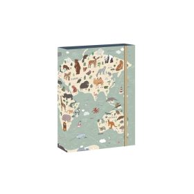 Füzetbox A5 ReyBag World Map