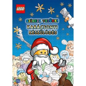   LEGO, Színezz velünk! Karácsonyi készülődés színezőkönyv