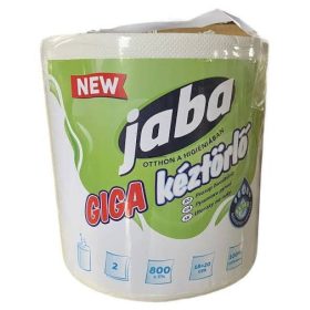 Kéztörlő Jaba 800lap GIGA 2réteg 18x20cm/lap 100%cel