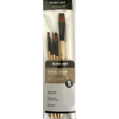 Ecsetkészlet Brush ABT 5db-os vegyes