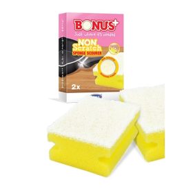 Mosogatószivacs, formázott, 2 db, Bonus