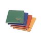 Beíró, A5, kockás, 96 lap, keményfedeles, EDUCA, vegyes színek