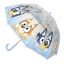 Bluey Puddle gyerek átlátszó esernyő O71 cm