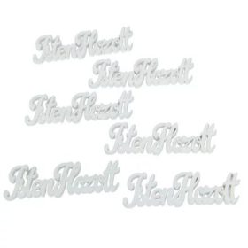 Isten hozott felírat fehér 10 cm