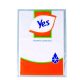 Zsírálló háztartási csomagolópapír, íves, 60x80 cm, 5 ív YES