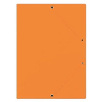 Gumis mappa, prespán, A4, DONAU Premium, narancssárga