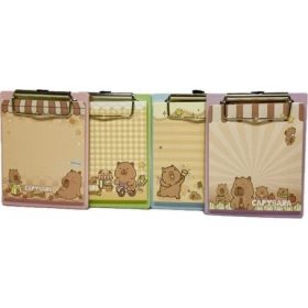   Felírótábla Notesz – Capybara minta, 10x13 cm, többféle