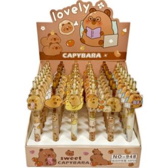 Capybara figurás zseléstoll
