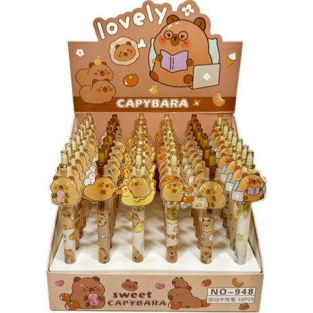 Capybara figurás zseléstoll