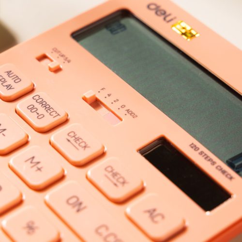 Számológép, asztali, 12 számjegy, DELI Touch, M01541