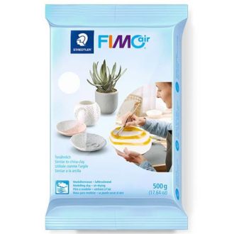   Gyurma, 500 g, levegőre száradó, FIMO "Air Basic", fehér