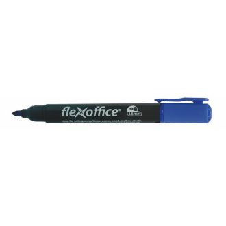 Alkoholos marker, 1,5 mm, kúpos, FLEXOFFICE  PM03 , kék