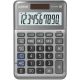 Számológép, asztali, 10 számjegy, CASIO MS-100 FM, szürke
