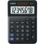 Számológép, asztali, 8 számjegy, CASIO MS-8 F, fekete