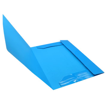 Gumis mappa A4, 300g. karton sarok gumírozással Bluering, kék