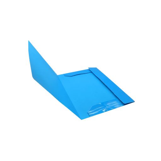 Gumis mappa A4, 300g. karton sarok gumírozással Bluering, kék