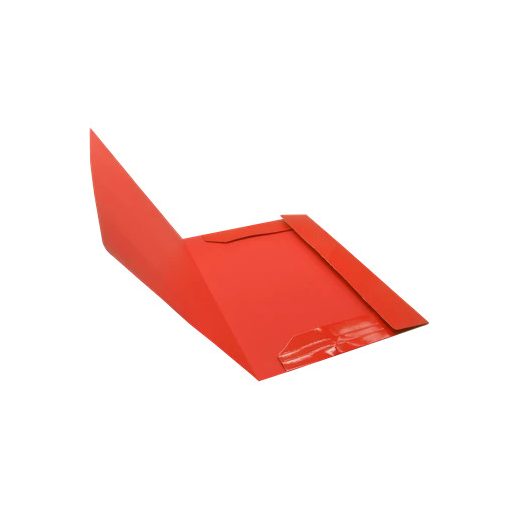 Gumis mappa A4, 300g. karton sarok gumírozással Bluering, piros