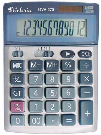 Számológép, asztali, 12 számjegy GVA270
