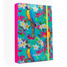 Füzetbox A4 Nebulo hullámkarton Papagáj