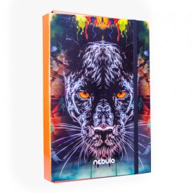 Füzetbox A4 Nebulo hullámkarton Párduc