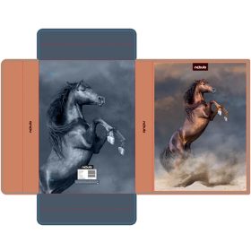 Füzetbox A4 Nebulo hullámkarton Ló