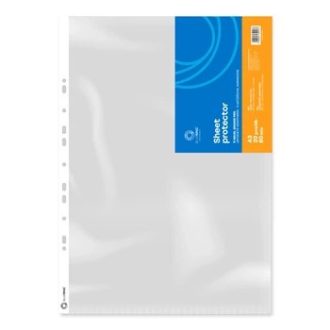   Genotherm lefűzhető, A3, 80 micron álló, narancsos Bluering® 20 db/csomag,