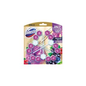 Domestos Aroma Lux 3x55g Wild Berries & Hibiscus