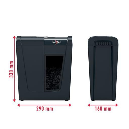 Iratmegsemmisítő, csík, 5 lap, REXEL, "Secure S5"