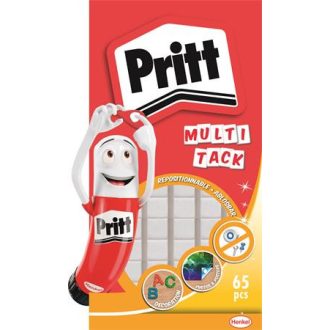 Gyurmaragasztó, 65 kocka/csomag, HENKEL  Pritt Multi Fix