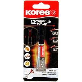 Pillanatragasztó, 3 g, KORES Power Glue